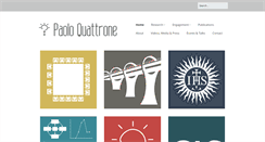 Desktop Screenshot of paoloquattrone.com