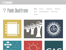 Tablet Screenshot of paoloquattrone.com